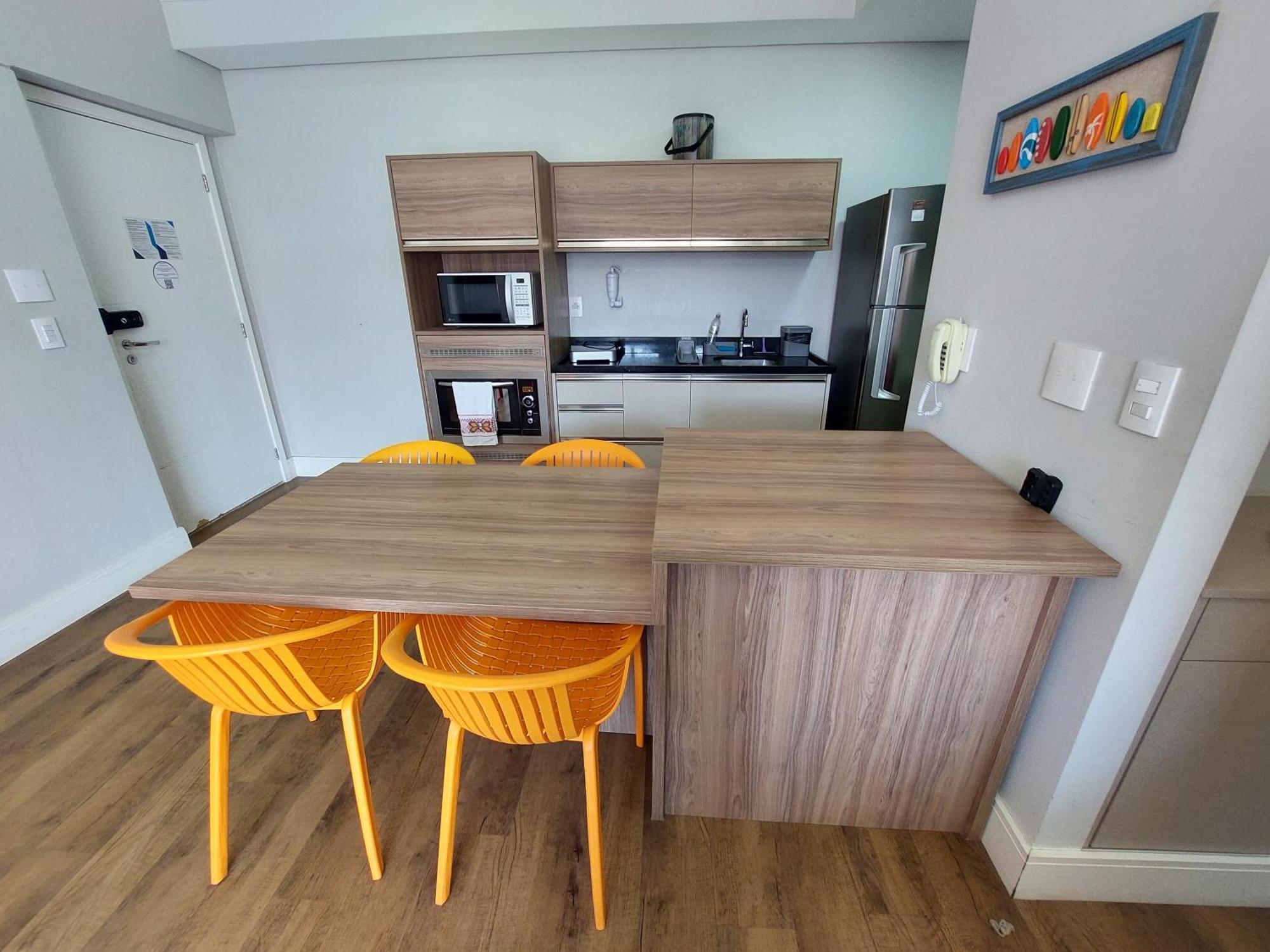 Apartamento Book Santos - Unlimited 1112 - Um Pé na areia Exterior foto