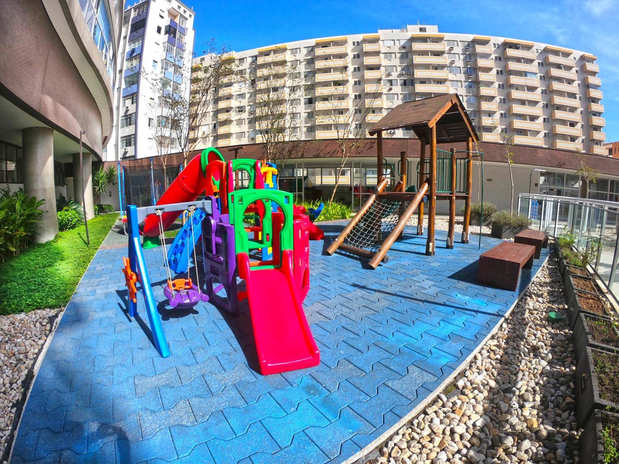 Apartamento Book Santos - Unlimited 1112 - Um Pé na areia Exterior foto