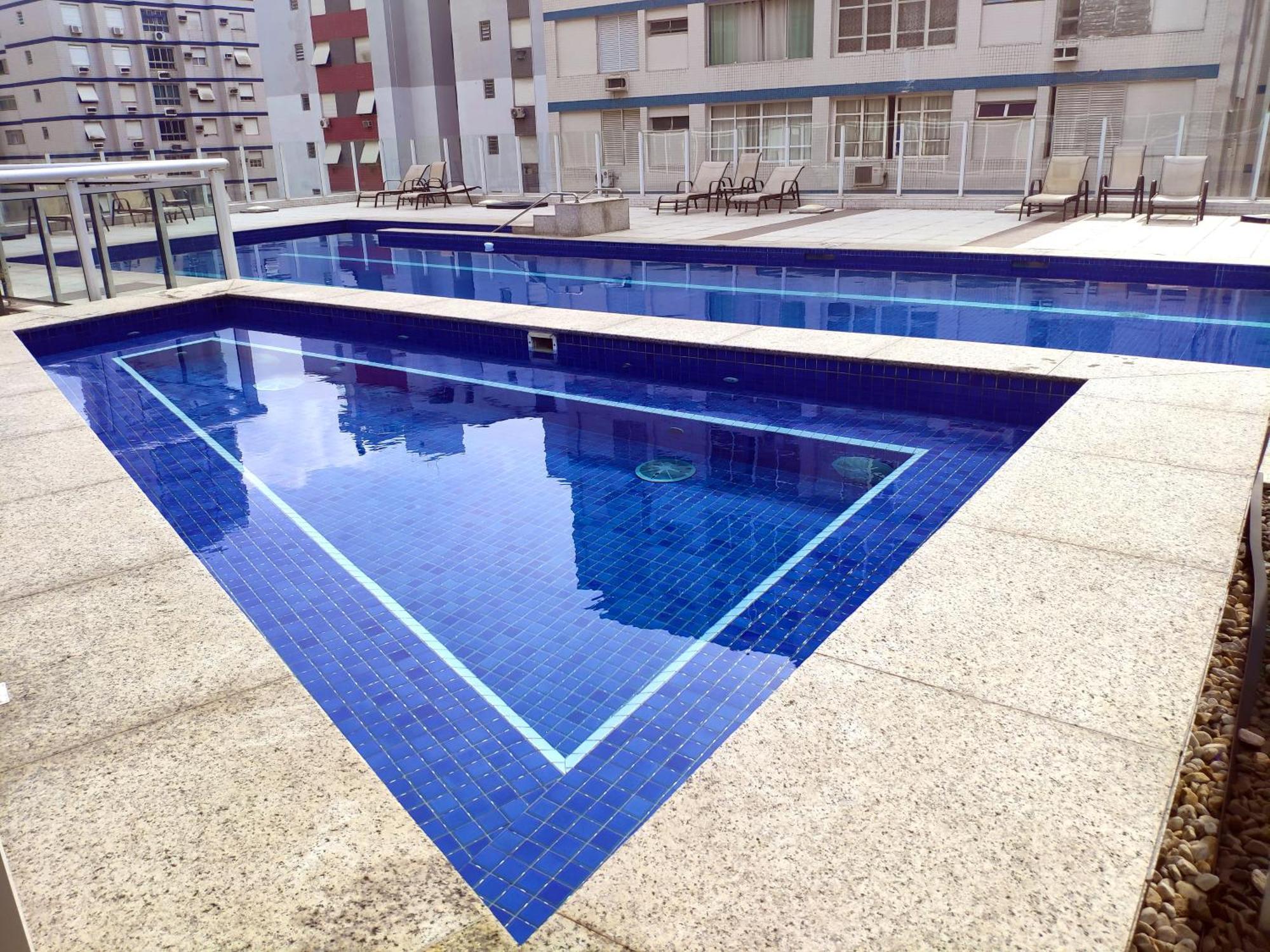 Apartamento Book Santos - Unlimited 1112 - Um Pé na areia Exterior foto