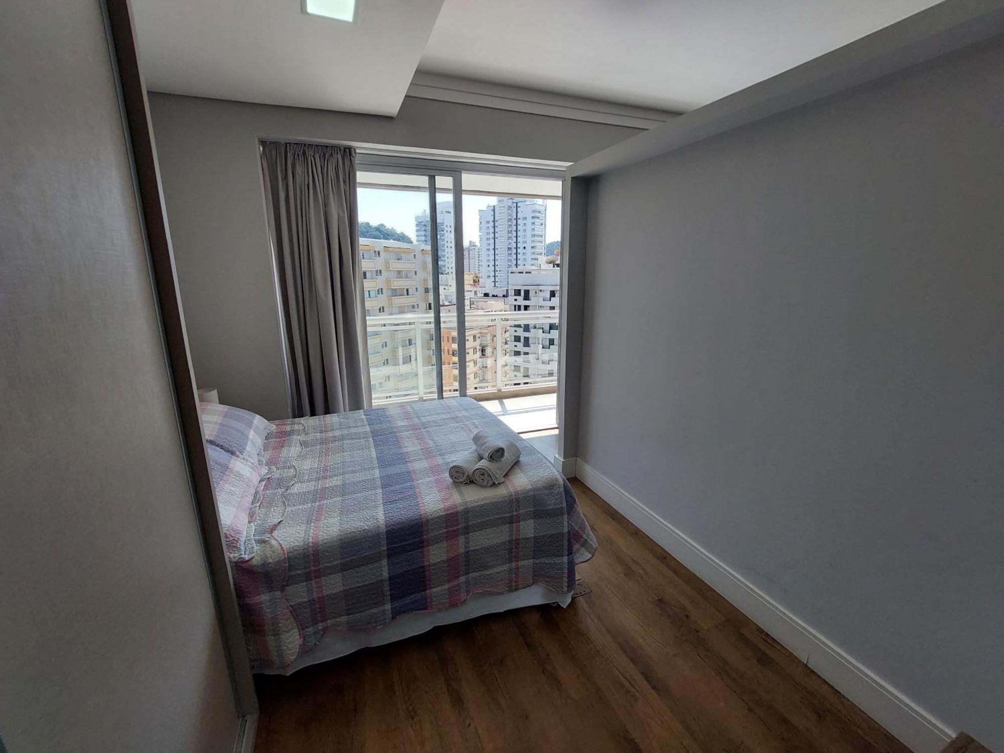 Apartamento Book Santos - Unlimited 1112 - Um Pé na areia Exterior foto