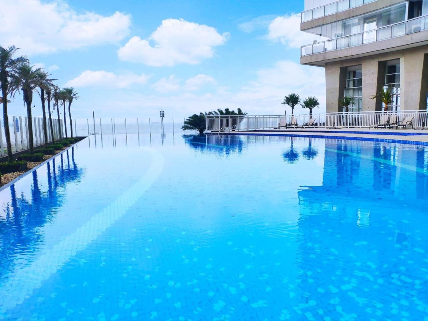 Apartamento Book Santos - Unlimited 1112 - Um Pé na areia Exterior foto